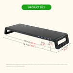 Monitor Desk Stand with USB 3.0 Hub
