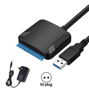 USB 3.0 to 2.5/3.5" SATA III Hard Drive Adapter - Premierity