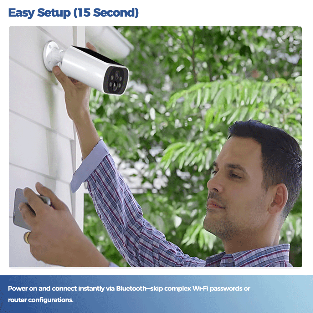 Wireless Solar Security Camera