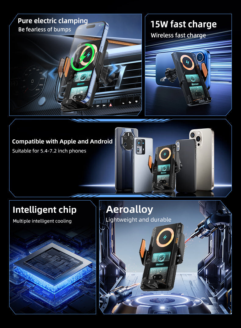 Smart Sensor Car Phone Charger