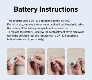 Magnetic Smartphone Camera Grip with Remote