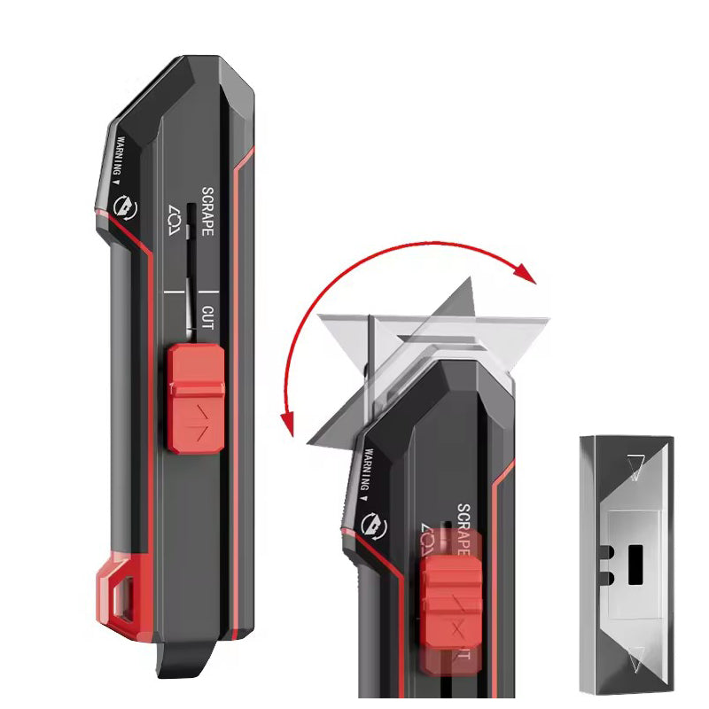 3-in-1 Heavy-Duty Utility Knife & Scraper