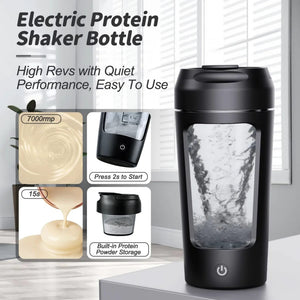 Electric Protein Shaker Bottle 650ml