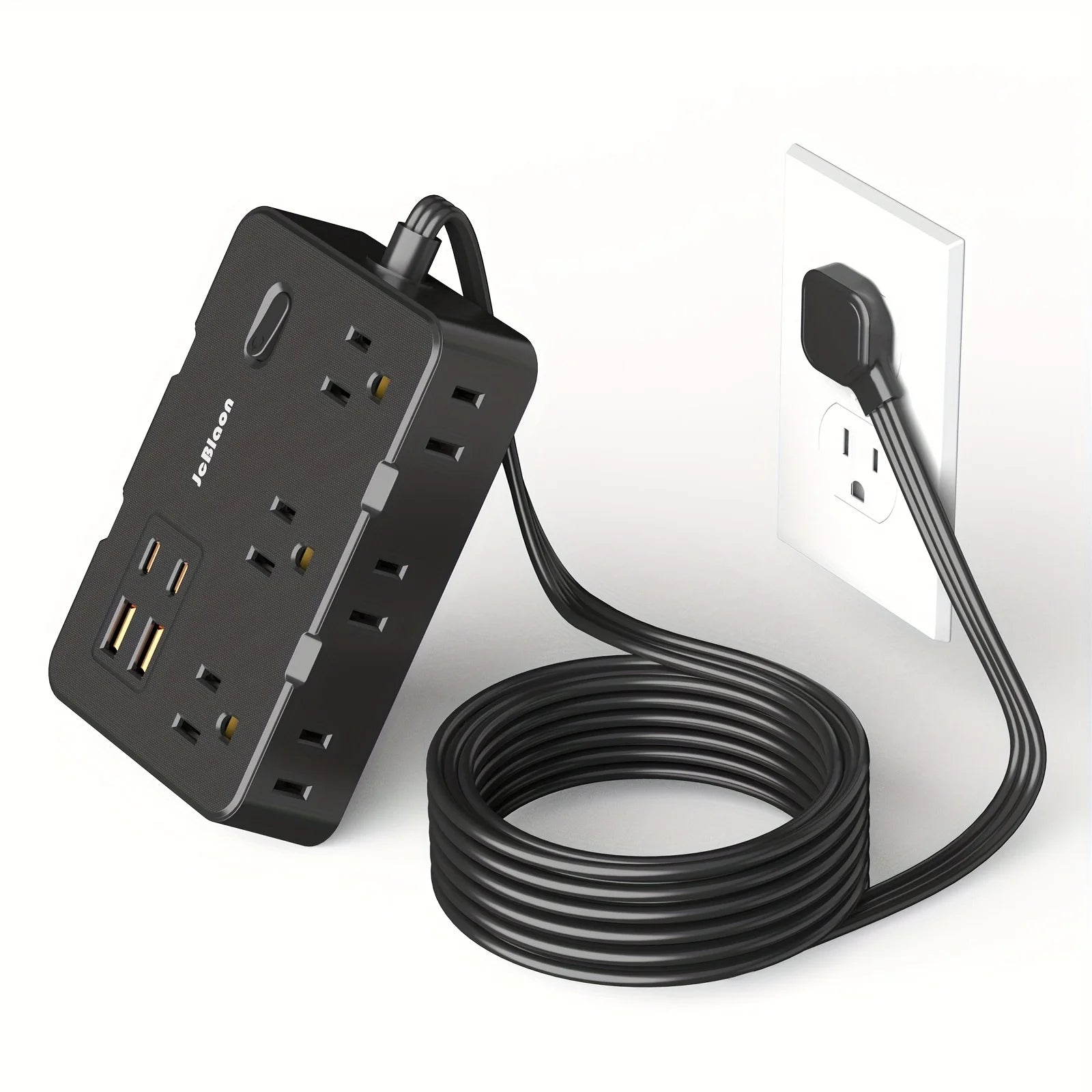 10 in 1 Compact Power Strip with USB