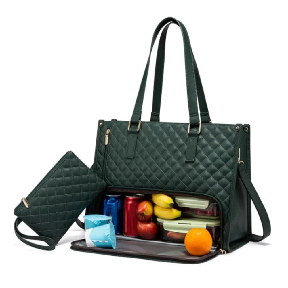 2-in-1 Insulated Lunch & Tote Bag