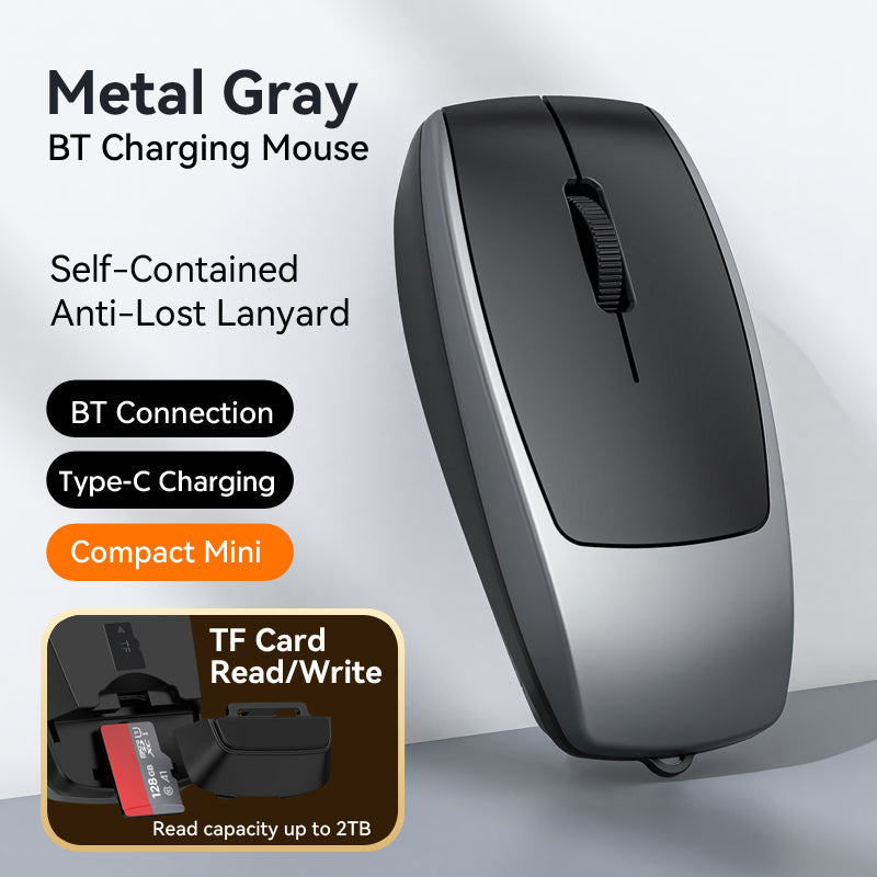 Mini Bluetooth Mouse + TF Card Reader
