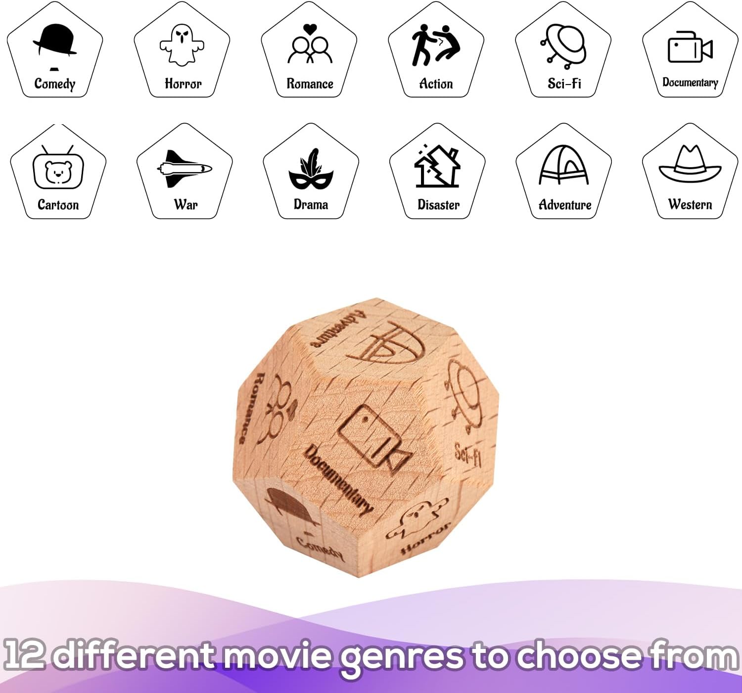 Food & Fun Decision Dice