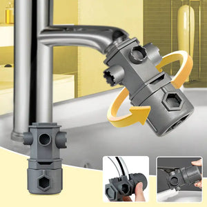 16-in-1 Faucet and Valve Wrench Tool Set
