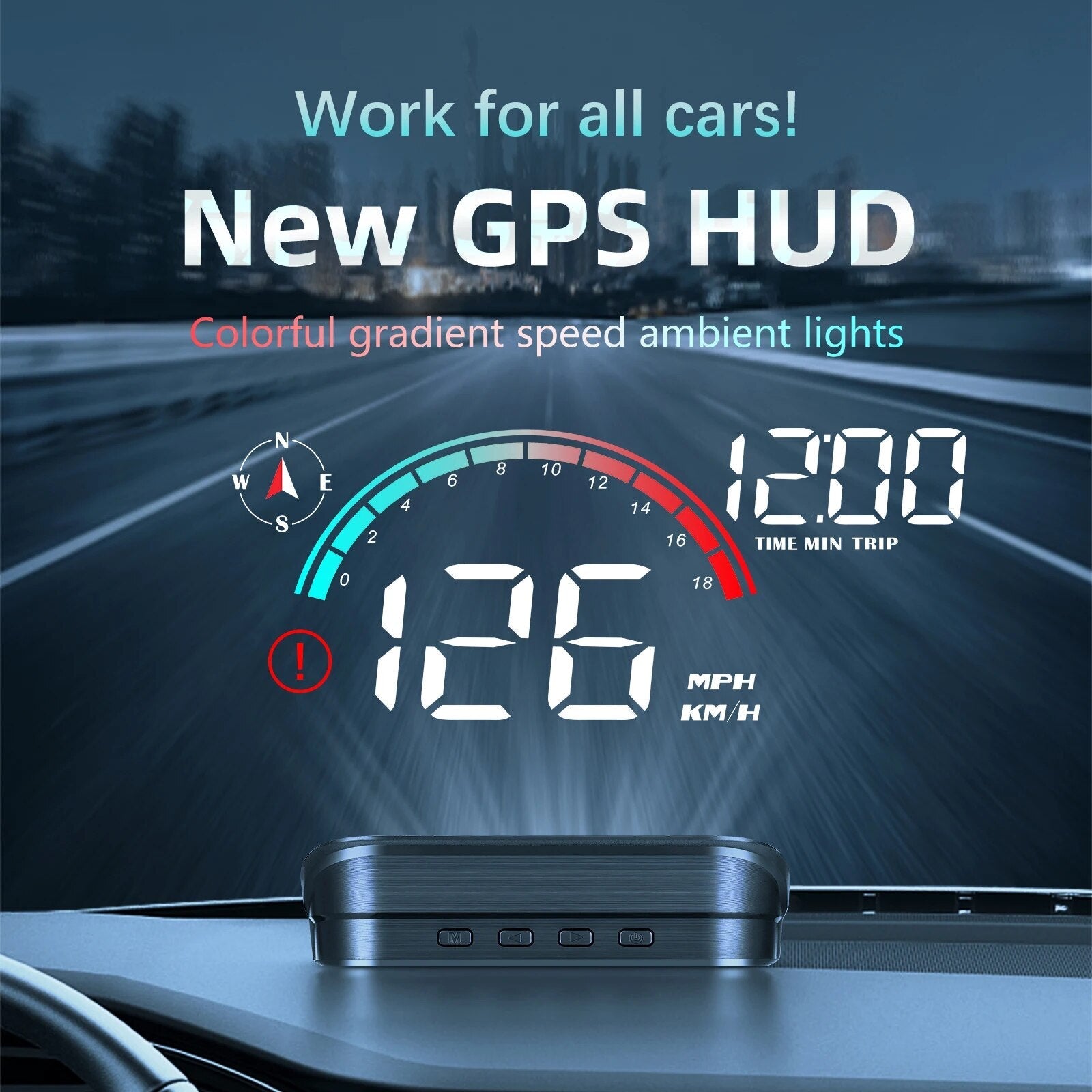 Car Windshield Display