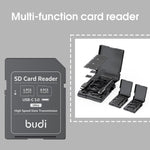 SD Card–Style Multi-Slot Card Reader & Storage