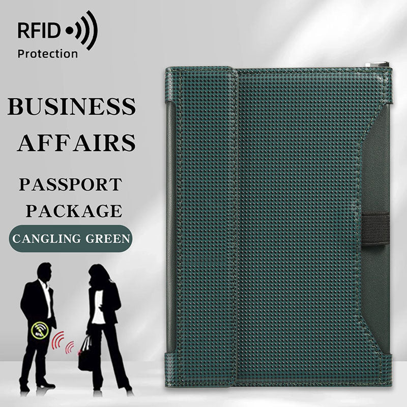 RFID Blocking Travel Wallet