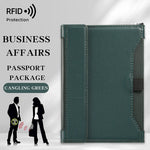 RFID Blocking Travel Wallet
