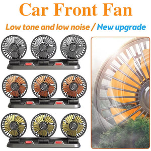 3-Head Rotatable Car Fan