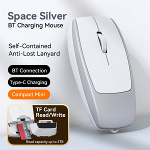 Mini Bluetooth Mouse + TF Card Reader