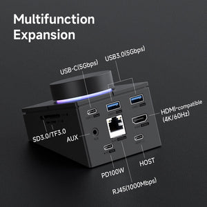 Type-C Hub with Volume Knob