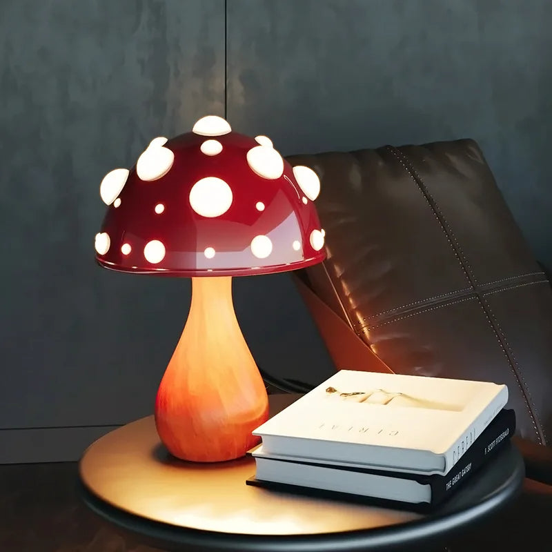 Amanita Mushroom Lamp