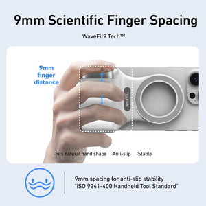 Magnetic Smartphone Camera Grip with Remote