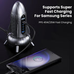 120W Rocket GaN USB Charging Station