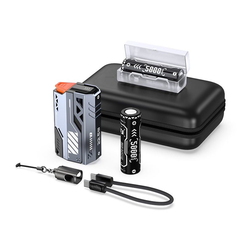 Replaceable Battery Power Bank 22.5W Fast-Charging