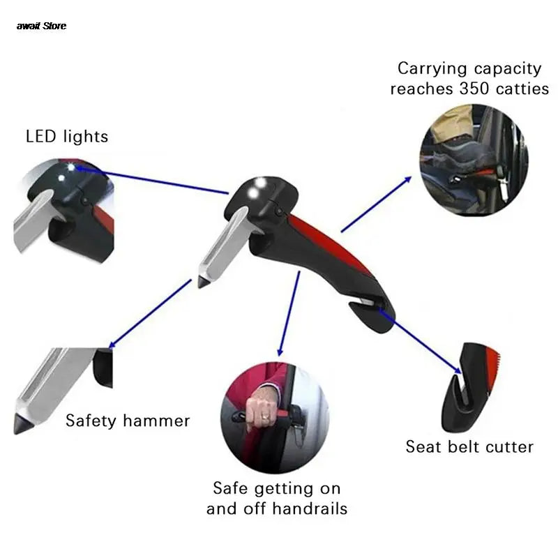 4 in 1 Car Support Handle