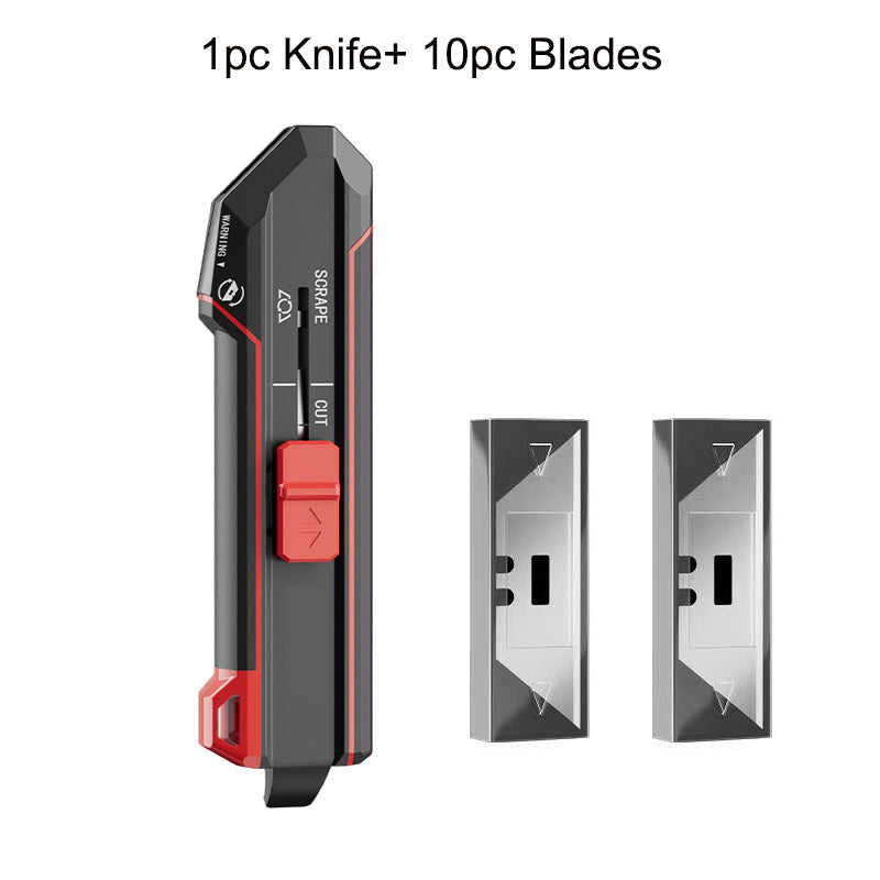 3-in-1 Heavy-Duty Utility Knife & Scraper