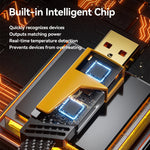 65W Mecha-Style 4in1 Charging Cable