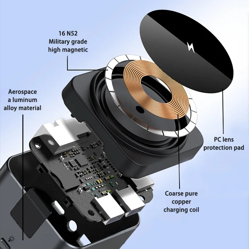 8 in 1 Wireless Charger with USB Hub