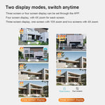 10K Ultra HD 4-Lens Security Camera