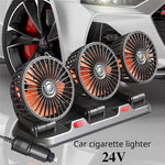 3-Head Rotatable Car Fan