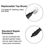 Water-Powered Rotary Cleaning Brush