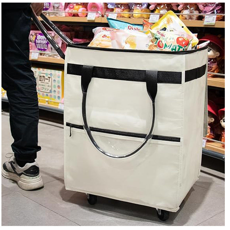 Reusable Shopping Bag with Wheels