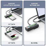 M.2 NVMe & SATA SSD Adapter