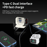 120W 4-in-1 Retractable Car Charger