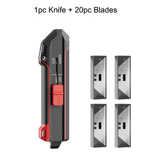 3-in-1 Heavy-Duty Utility Knife & Scraper