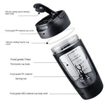 Electric Protein Shaker Bottle 650ml