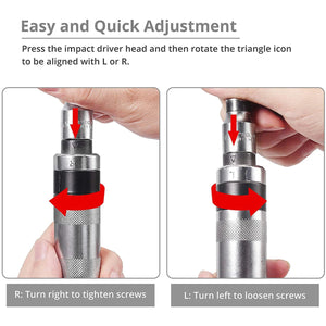 Hand Manual Impact Screwdriver Set