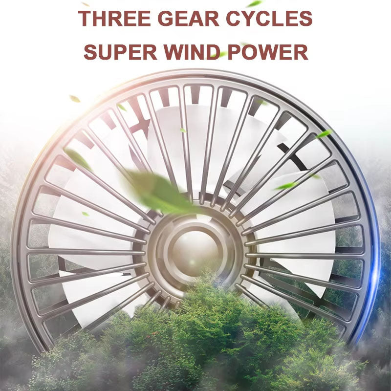 3-Head Rotatable Car Fan