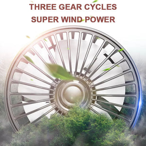 3-Head Rotatable Car Fan
