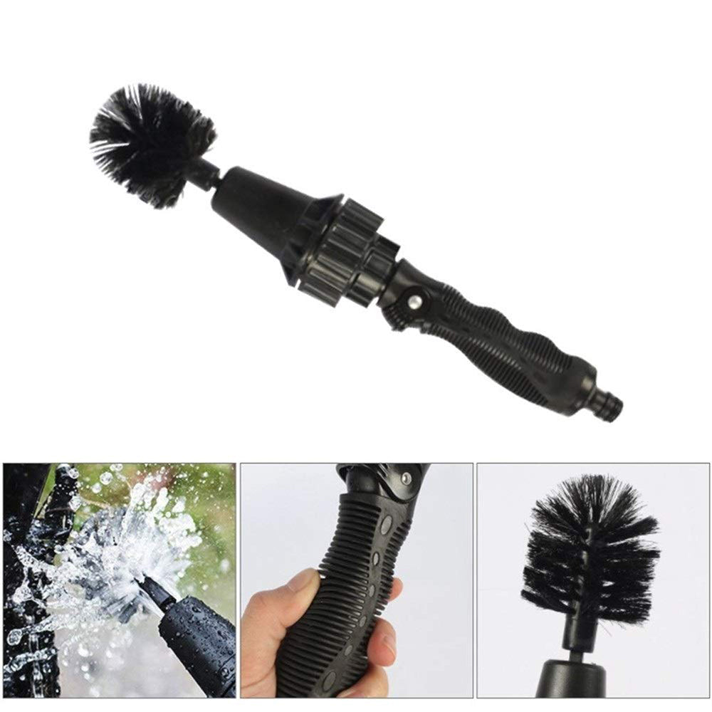 Water-Powered Rotary Cleaning Brush