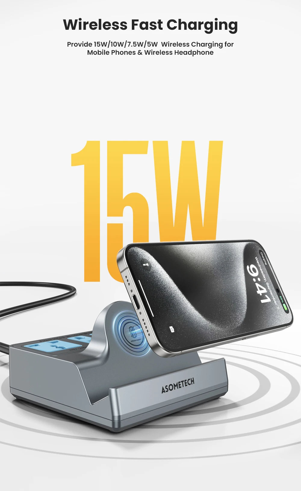 8-in-1 Multifunctional Charging Station