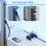 10 in 1 Compact Power Strip with USB