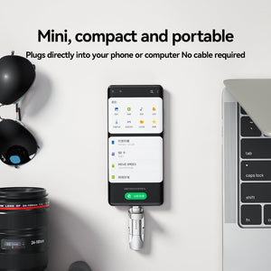 2-in-1 USB 3.2 SSD Flash Drive