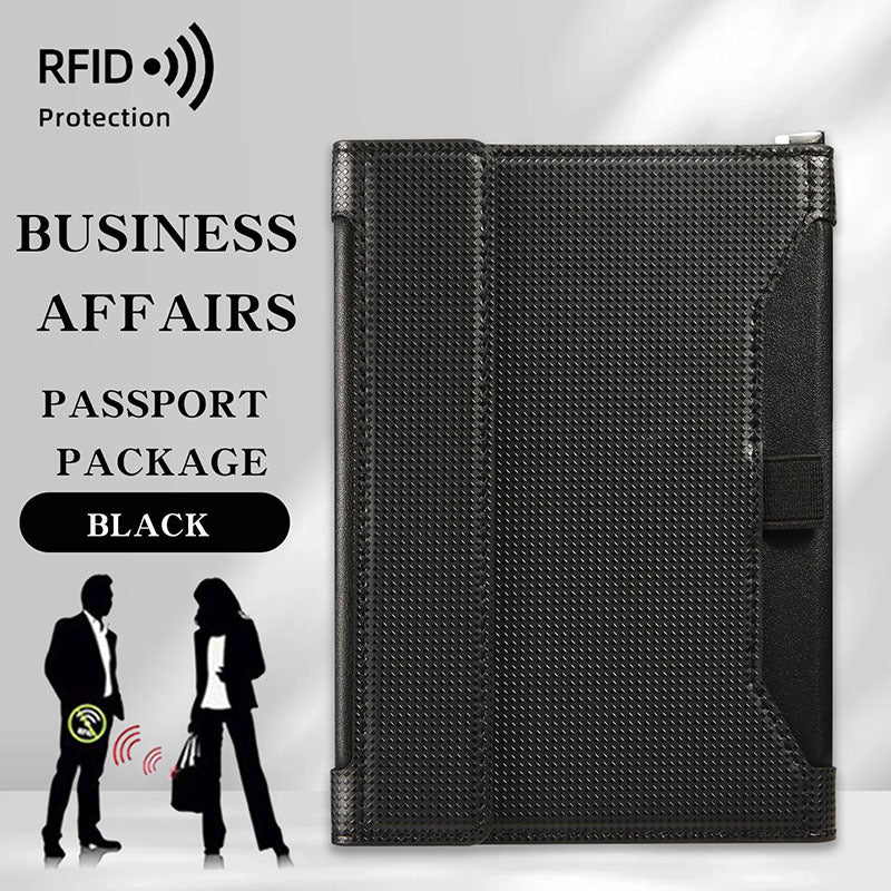 RFID Blocking Travel Wallet
