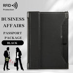 RFID Blocking Travel Wallet