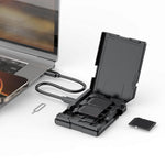 SD Card–Style Multi-Slot Card Reader & Storage