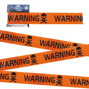 Halloween Props Warning Line