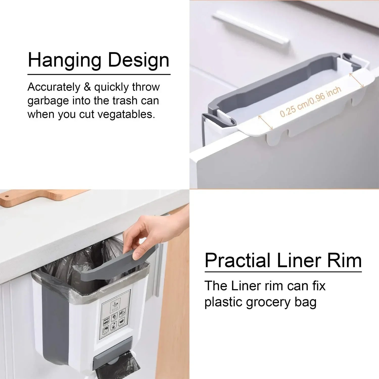Collapsible Kitchen Trash Can