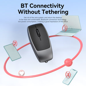 Mini Bluetooth Mouse + TF Card Reader