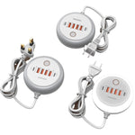 Multi-Port Travel Charger with LED Light