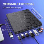 8-in-1 External CD/DVD Drive